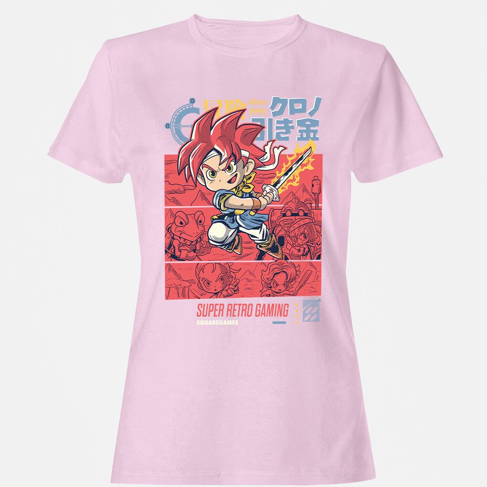 Women's T-Shirt - FZGM1QM3 - Light Pink - 9