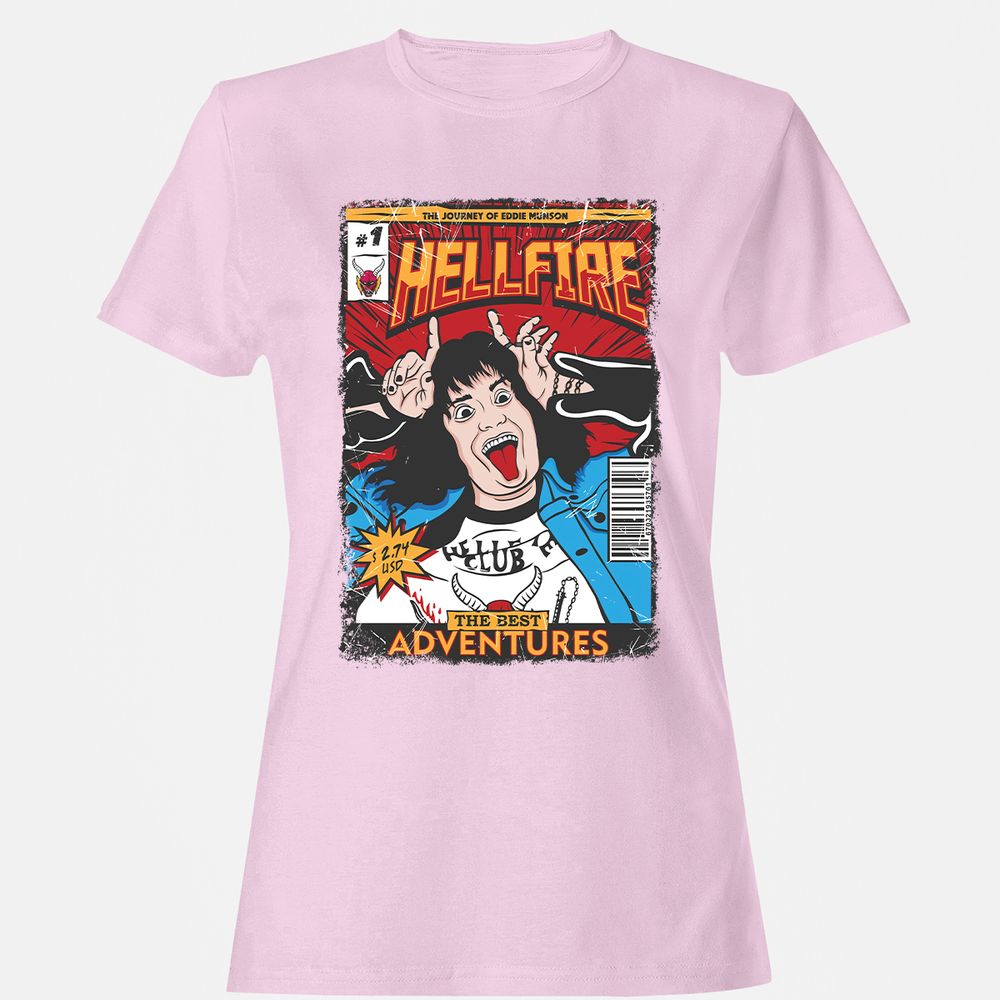 Women's T-Shirt - JSV2PFDP - Light Pink - 9