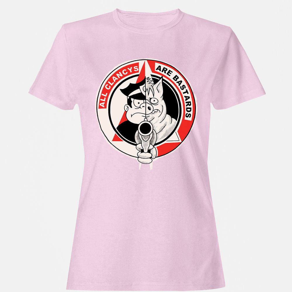 All Clancys Are Bastards - Light Pink - 9