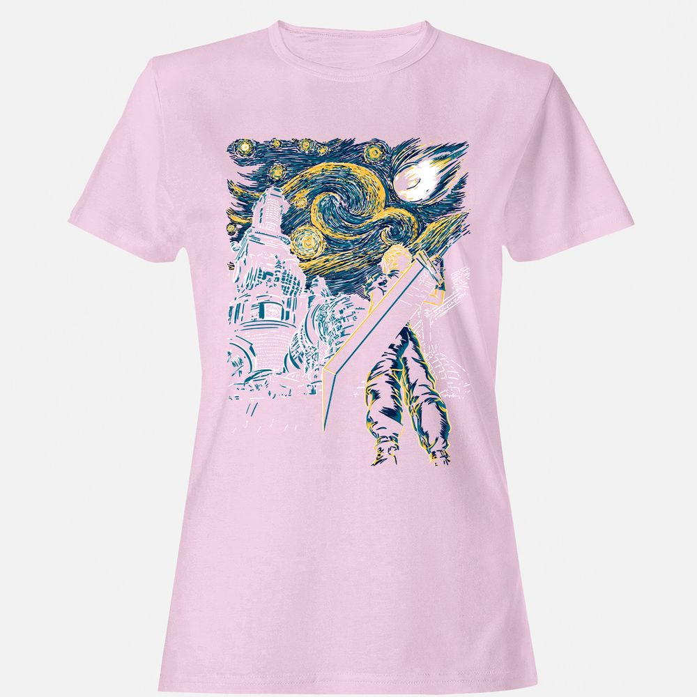 Women's T-Shirt - RFRL4QWJ - Light Pink - 9