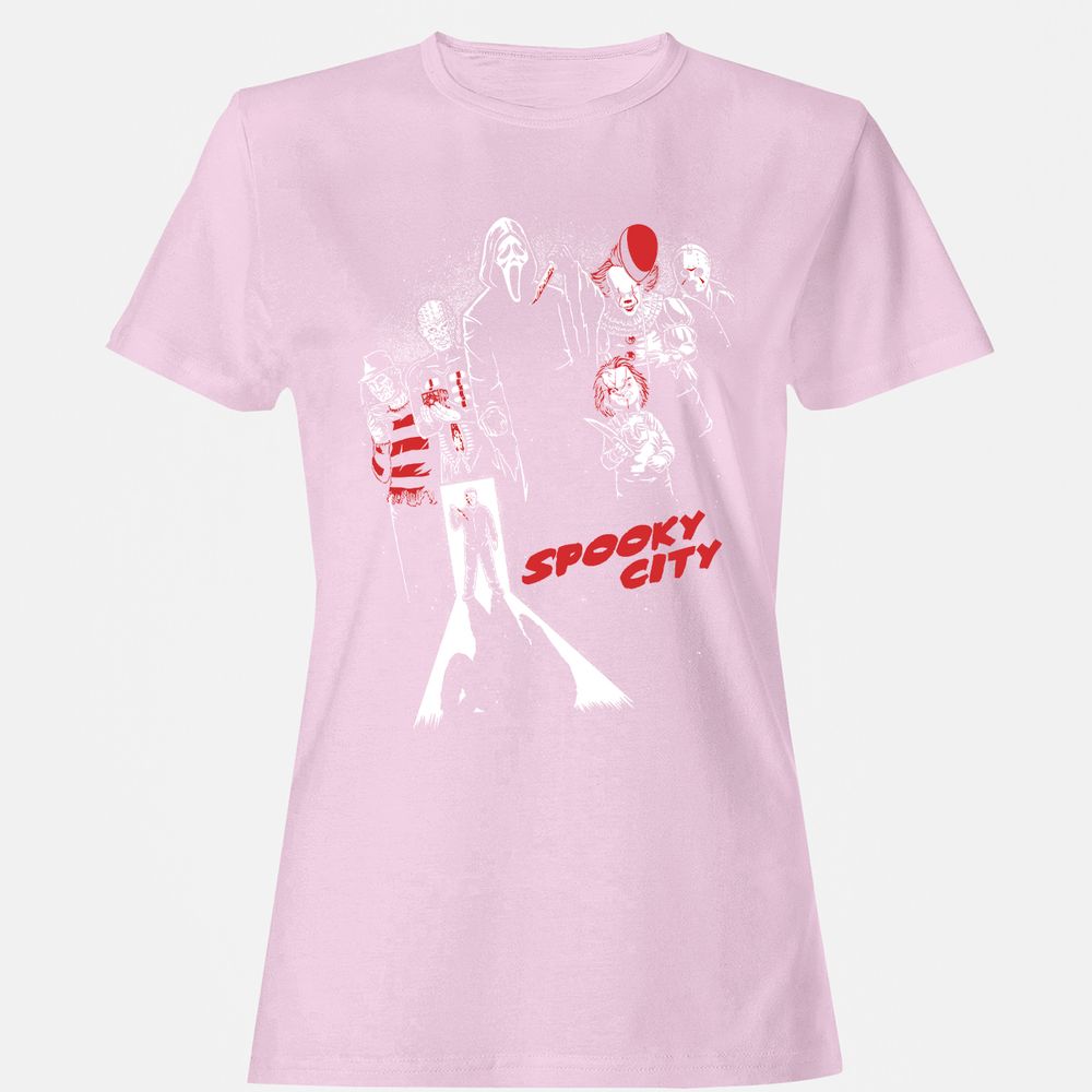 Women's T-Shirt - YQGWQA9P - Light Pink - 9