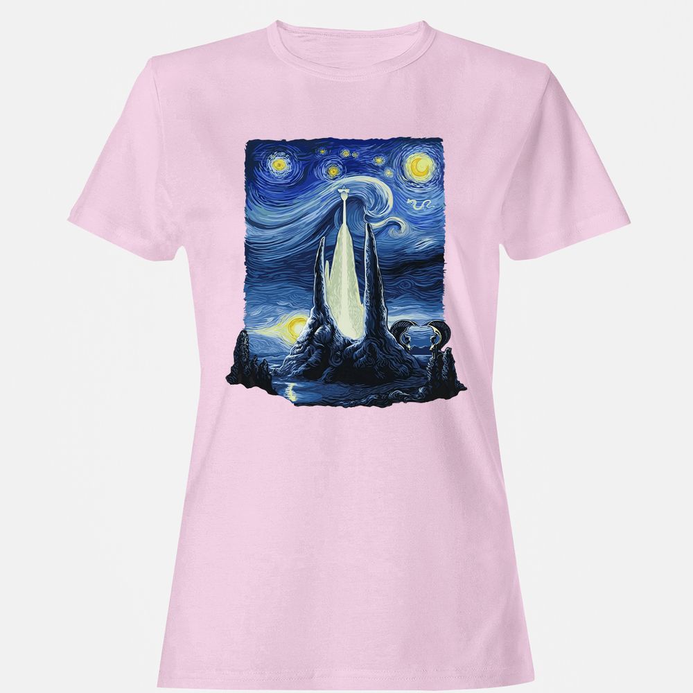 Women's T-Shirt - Q8VD7K95 - Light Pink - 9