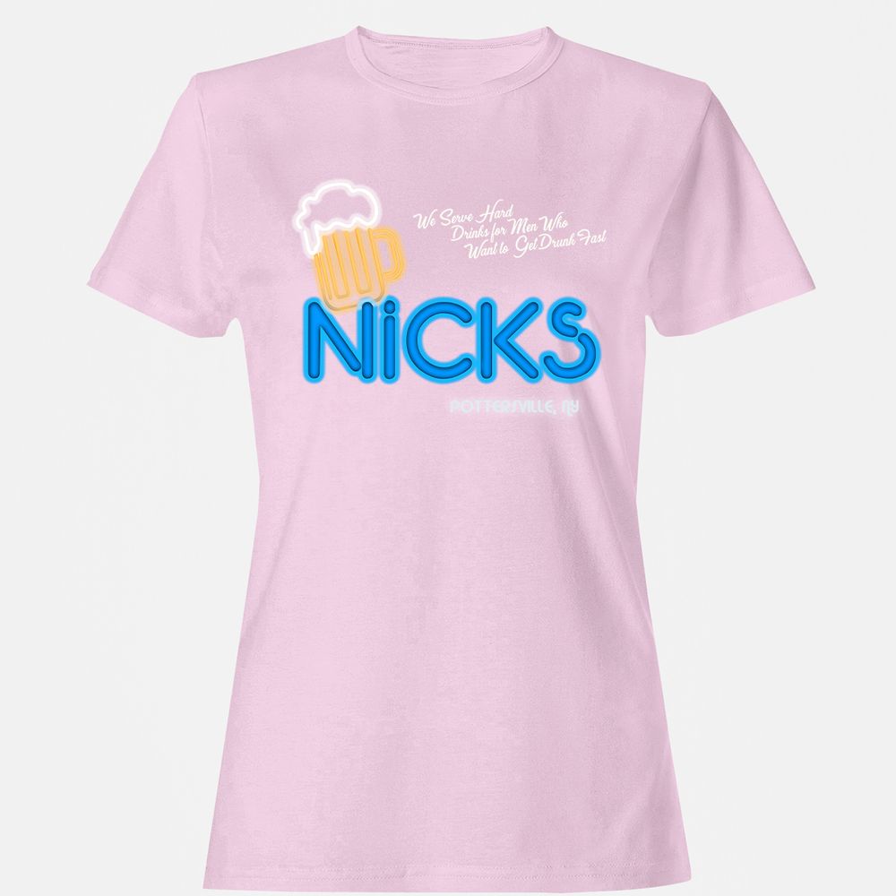 Women's T-Shirt - 4CNT8KFC - Light Pink - 9