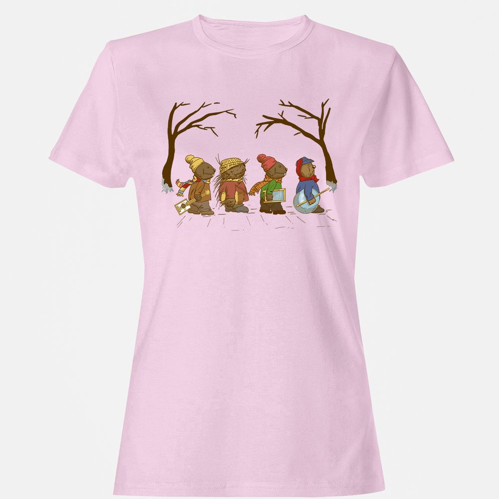 Women's T-Shirt - 1ZYEHK75 - Light Pink - 9