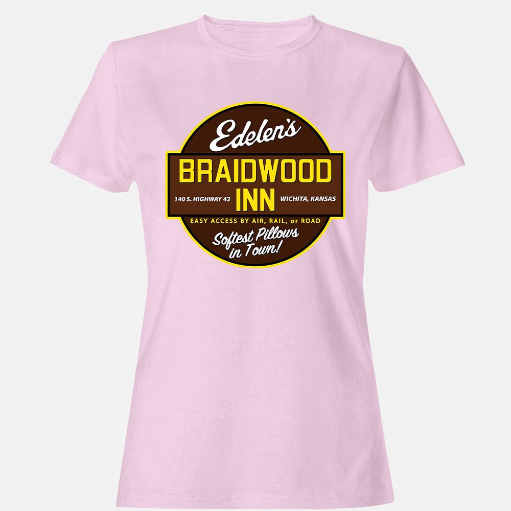 Women's T-Shirt - YF6S6HWZ - Light Pink - 9