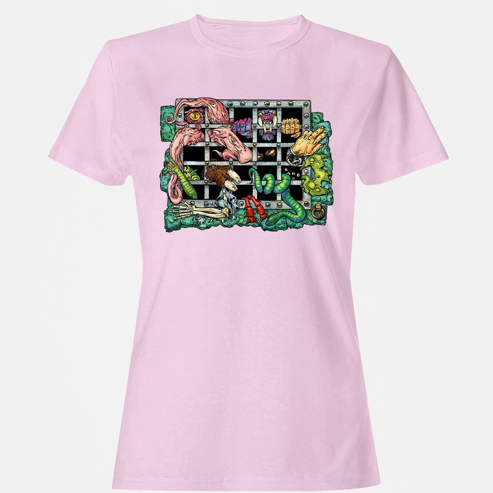 Women's T-Shirt - 59ZDEWYX - Light Pink - 9