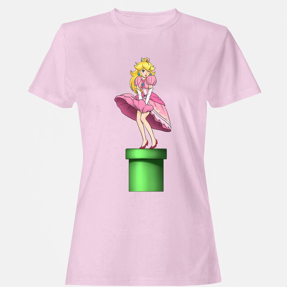 Women's T-Shirt - AQZ49JGR - Light Pink - 9