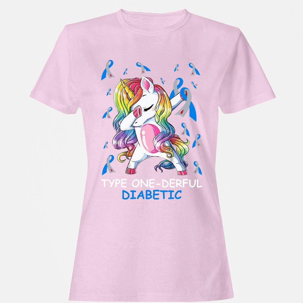 Women's T-Shirt - UQU5QRJB - Light Pink - 9