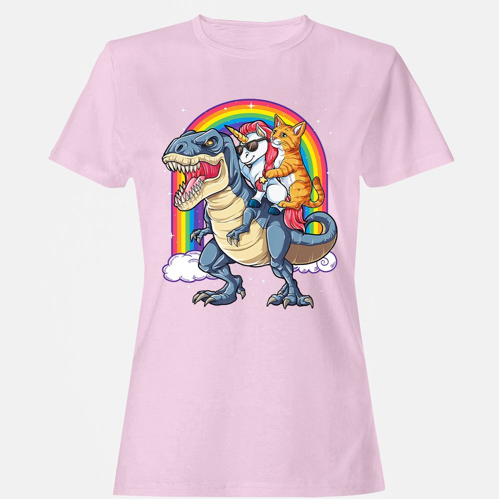 Women's T-Shirt - 14WTYBKM - Light Pink - 9