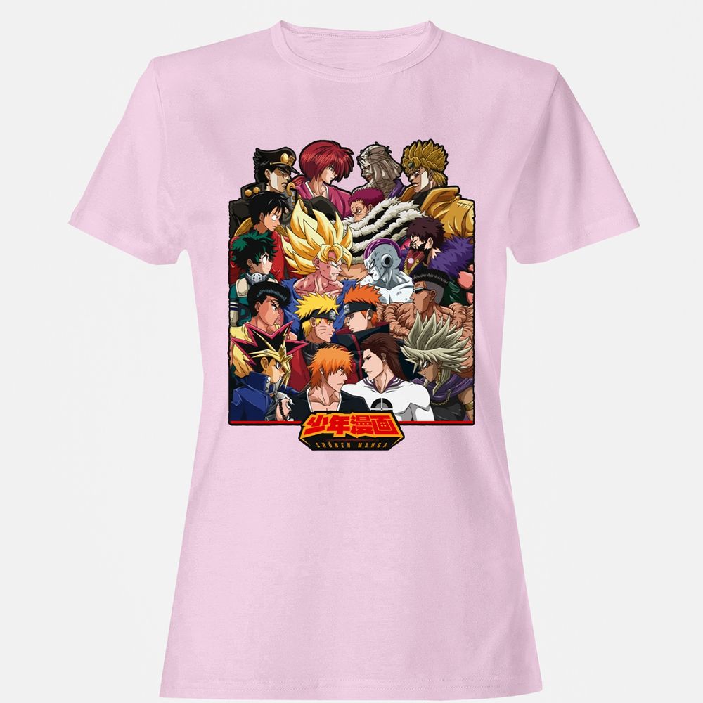 Women's T-Shirt - AELBD4L4 - Light Pink - 9