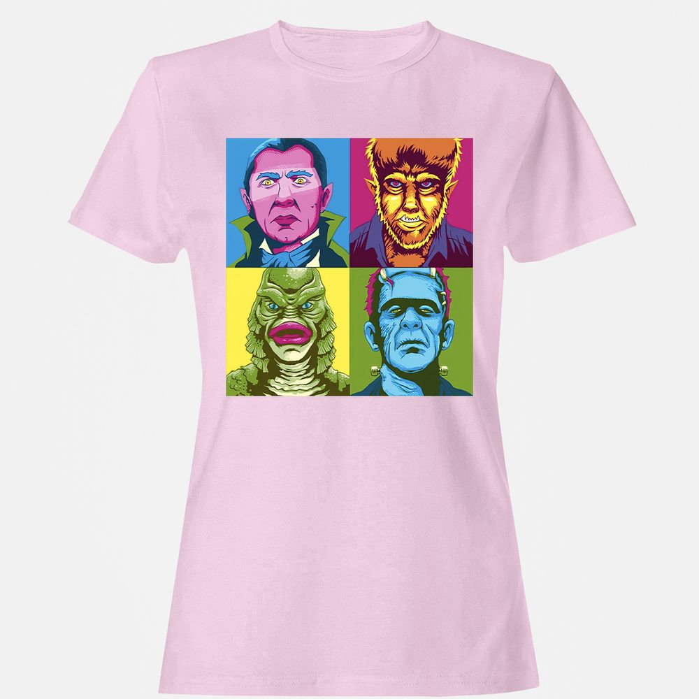 Women's T-Shirt - TFVDZG6K - Light Pink - 9