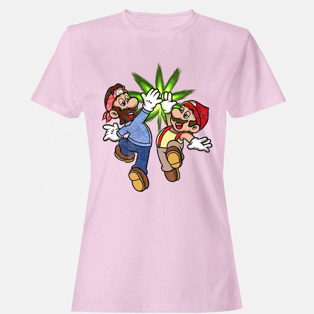 Women's T-Shirt - WS6NRMHA - Light Pink - 9