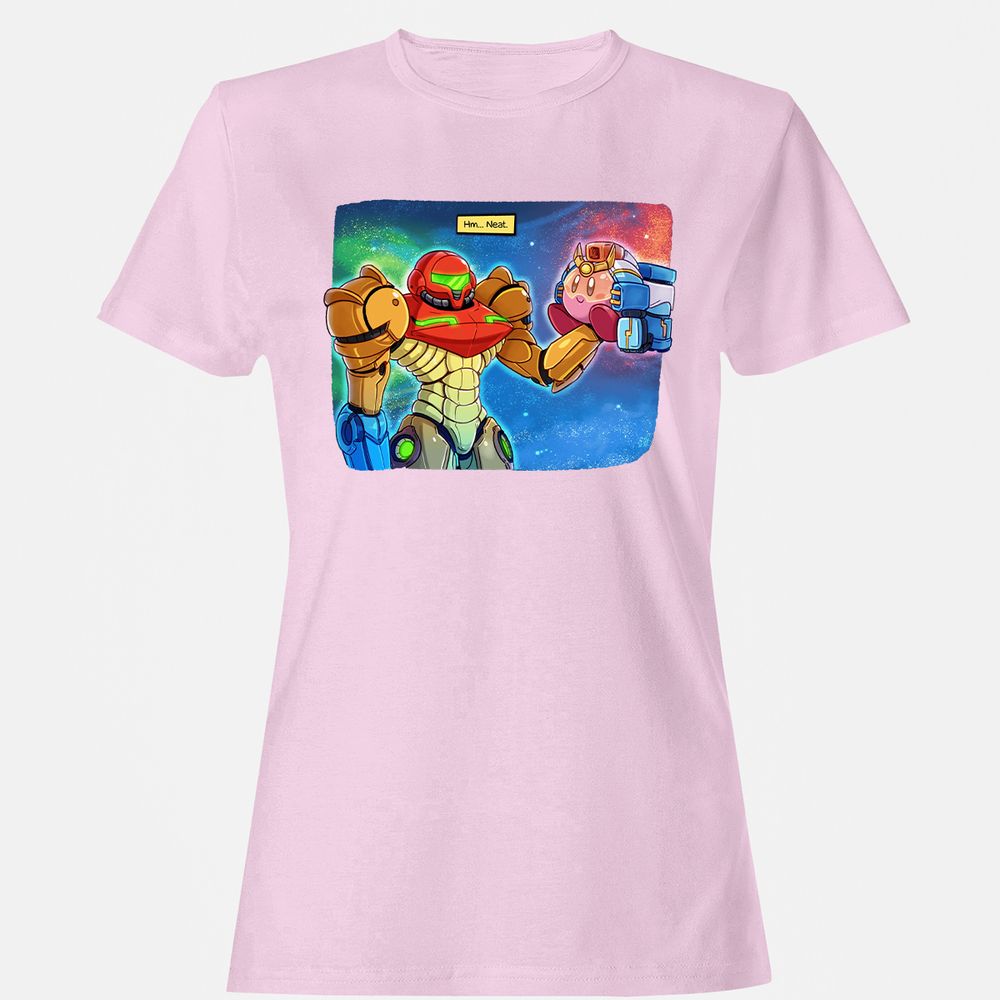 Women's T-Shirt - 831N85AQ - Light Pink - 9