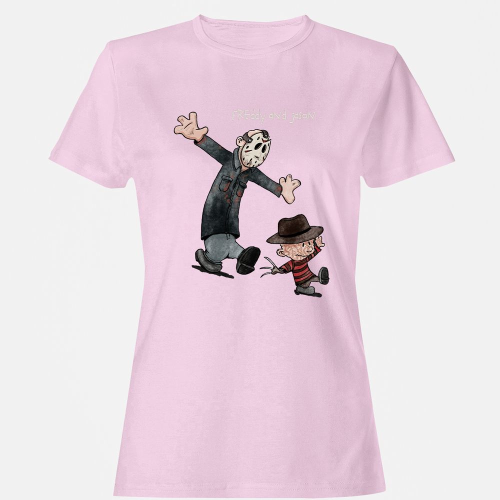 Women's T-Shirt - S1SDWNKJ - Light Pink - 9