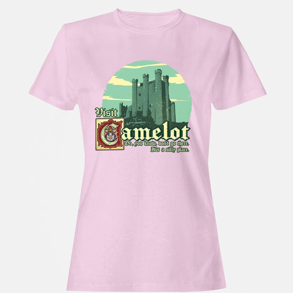 Women's T-Shirt - 24XK3CQM - Light Pink - 9