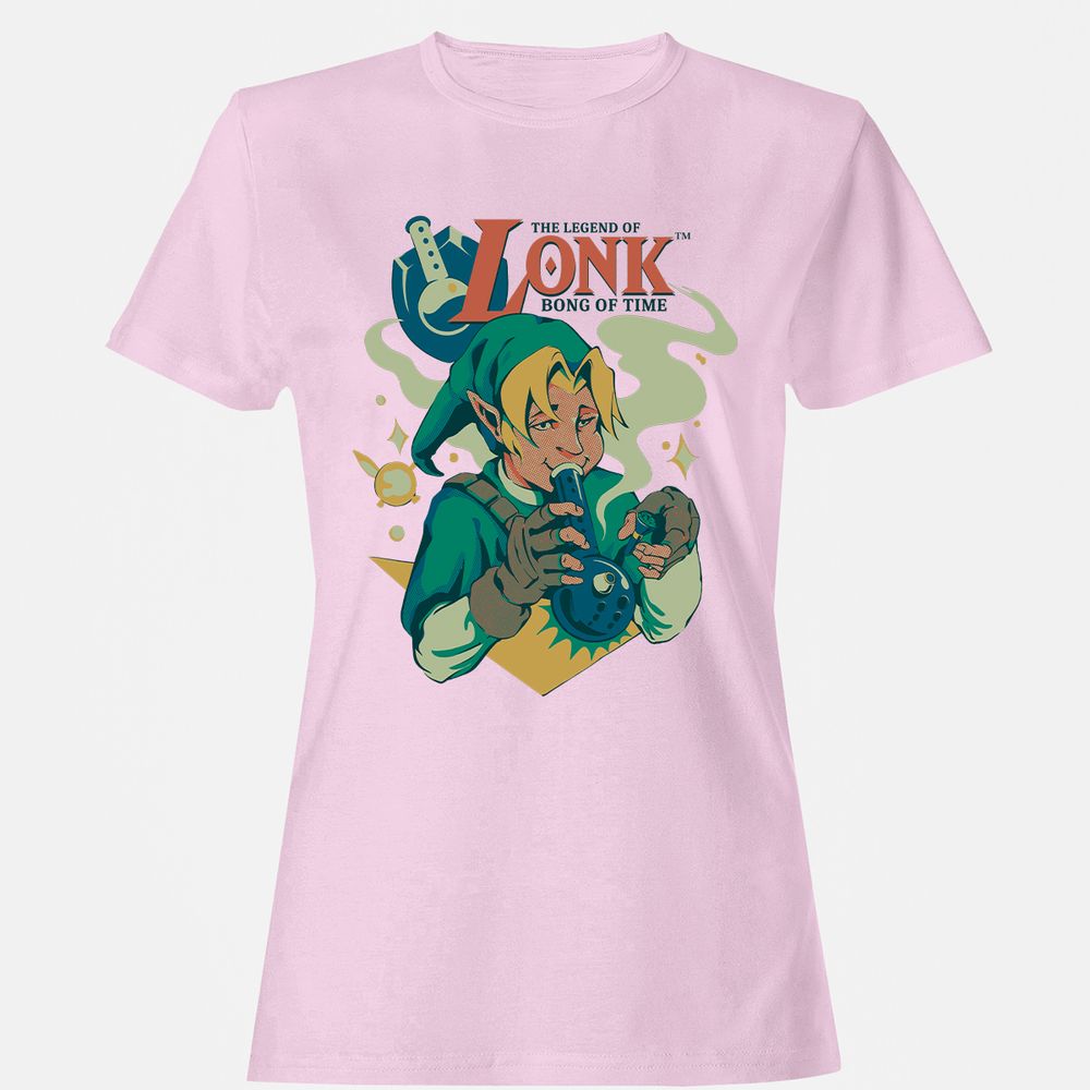 Women's T-Shirt - 8BAG84SY - Light Pink - 9