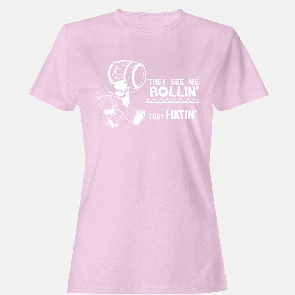 Women's T-Shirt - YAT3PMXA - Light Pink - 9