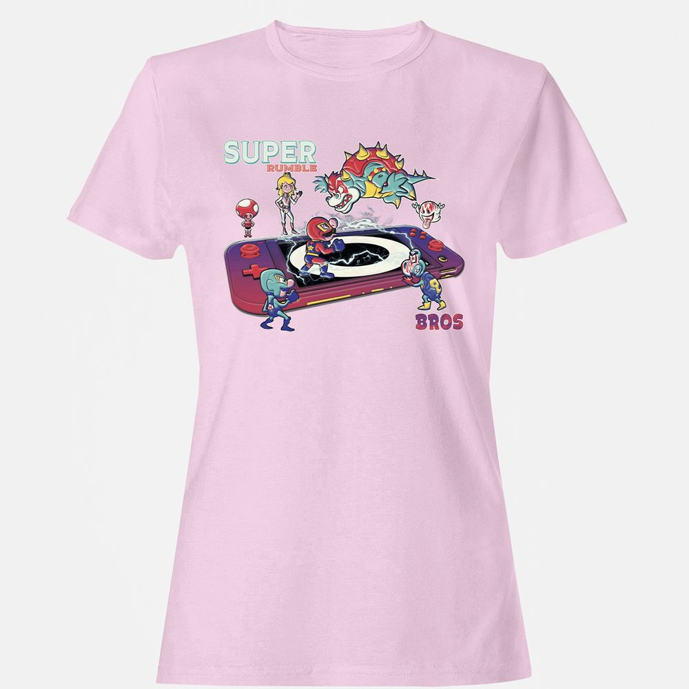 Women's T-Shirt - T7S2XNYS - Light Pink - 9