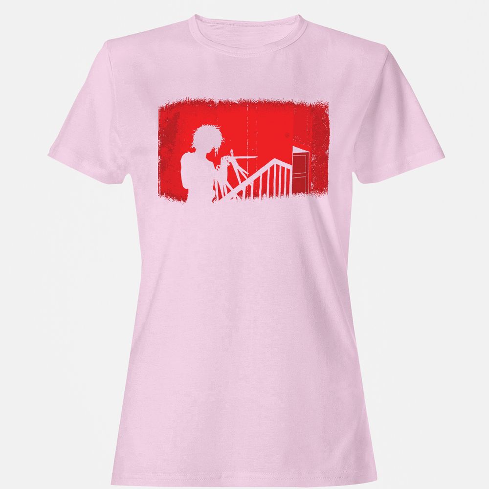 Women's T-Shirt - E9HSR6MH - Light Pink - 9