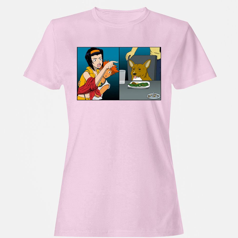 Women's T-Shirt - A3HDH2EF - Light Pink - 9
