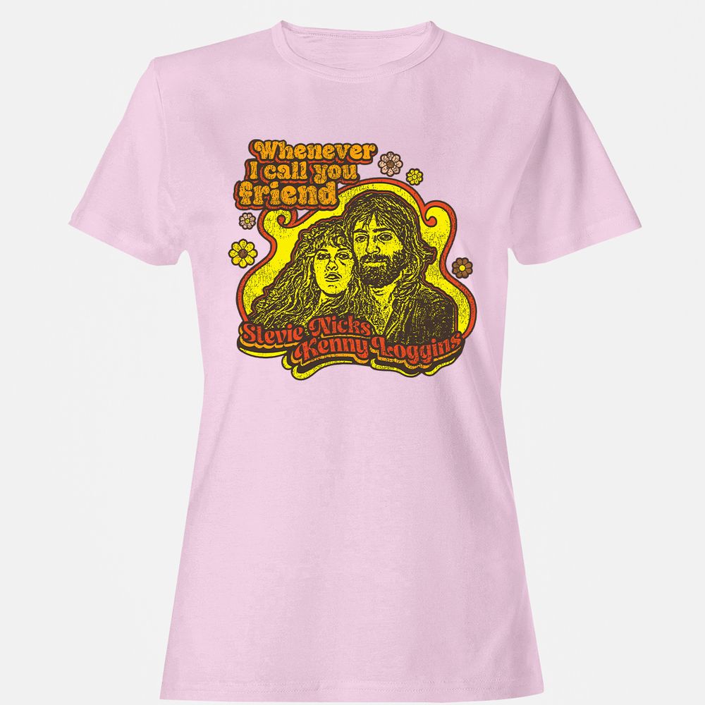 Women's T-Shirt - D5XZKWXM - Light Pink - 9