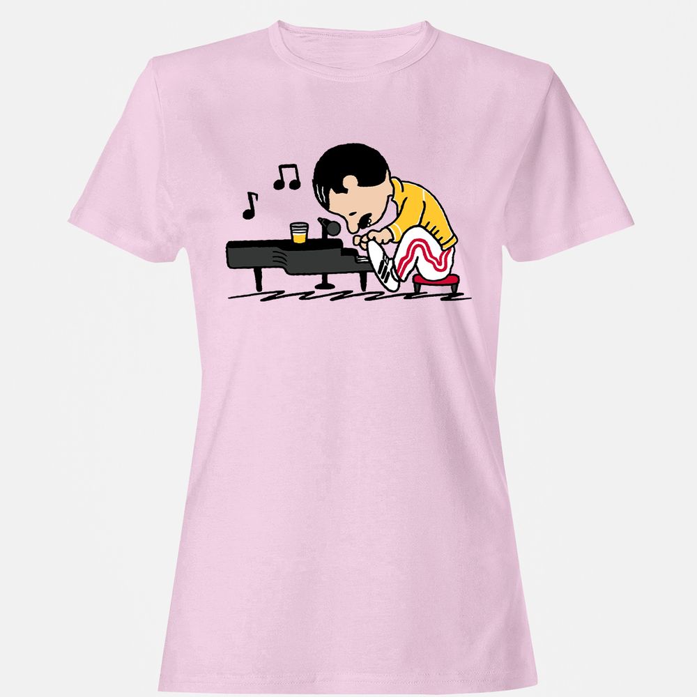 Women's T-Shirt - 47RYUEVM - Light Pink - 9