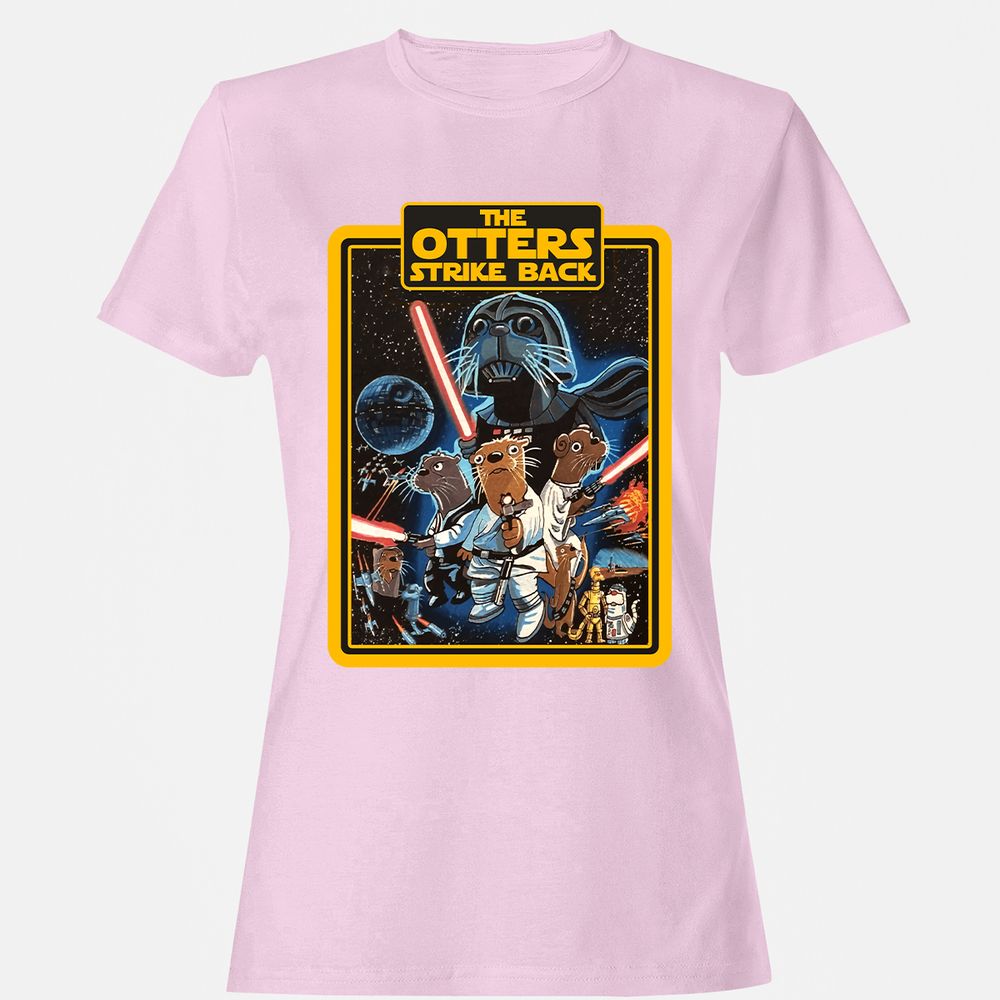 Women's T-Shirt - SMEL64J5 - Light Pink - 9