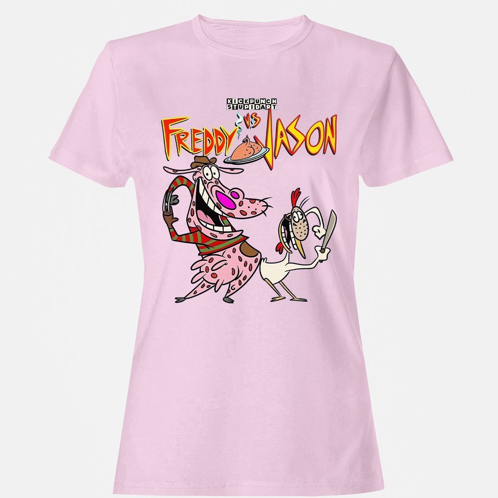 Women's T-Shirt - DR4G43NS - Light Pink - 9