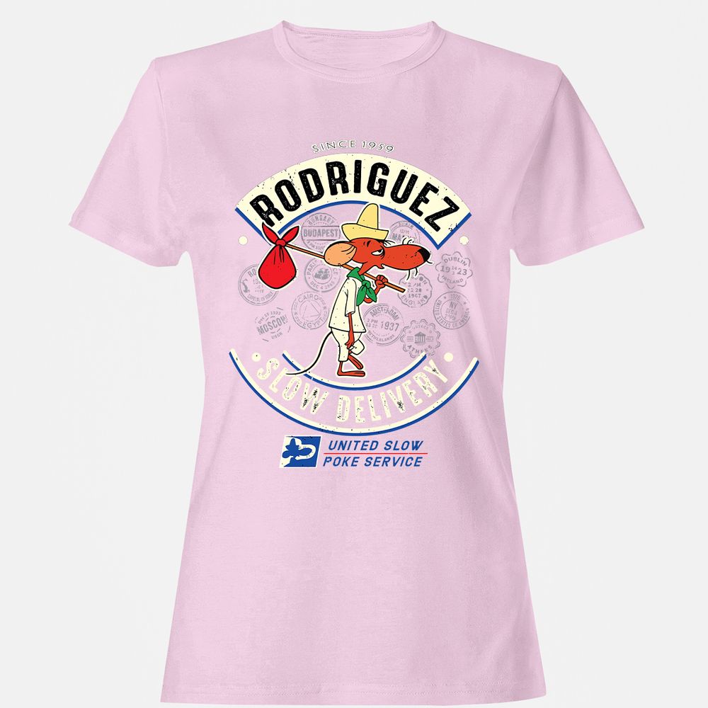 Women's T-Shirt - S36XDWY7 - Light Pink - 9