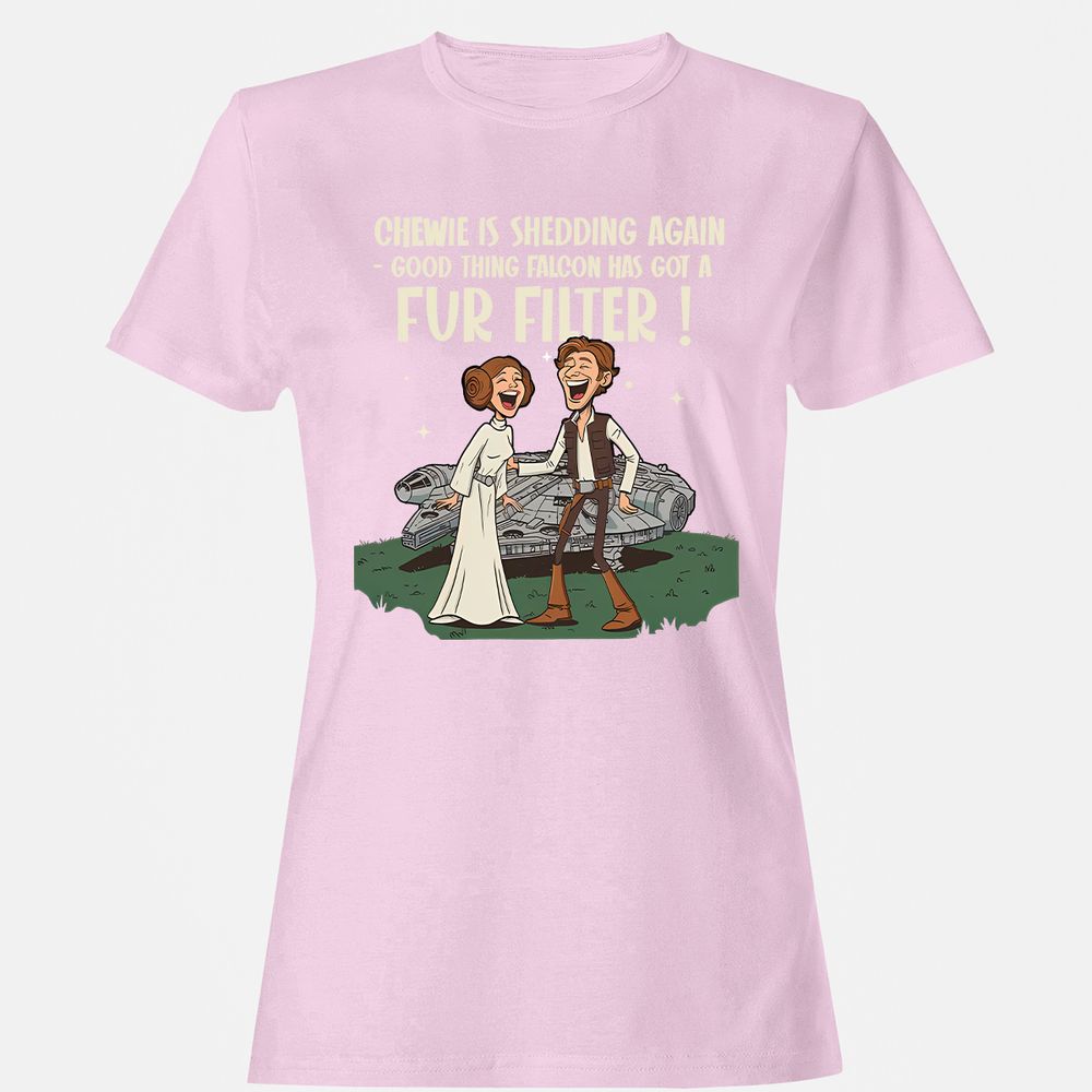 Women's T-Shirt - Z6TJQHCR - Light Pink - 9