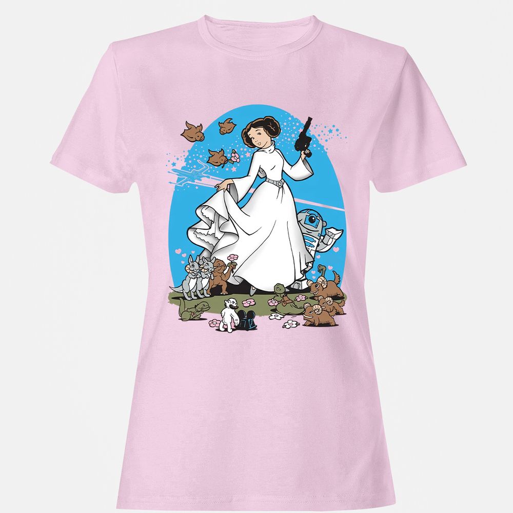 Women's T-Shirt - J4V6BR92 - Light Pink - 9