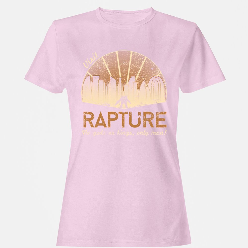 Women's T-Shirt - VJJFR4U6 - Light Pink - 9