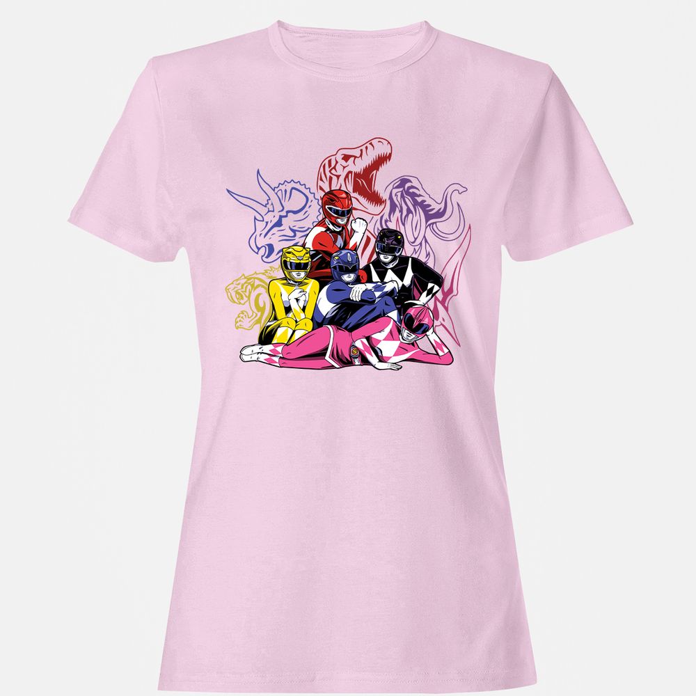 Women's T-Shirt - QPZKT9BK - Light Pink - 9