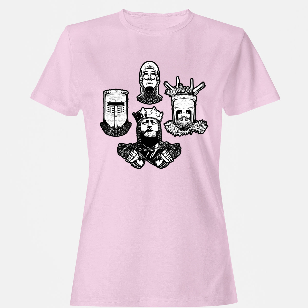 Women's T-Shirt - 3XQG2XF7 - Light Pink - 9