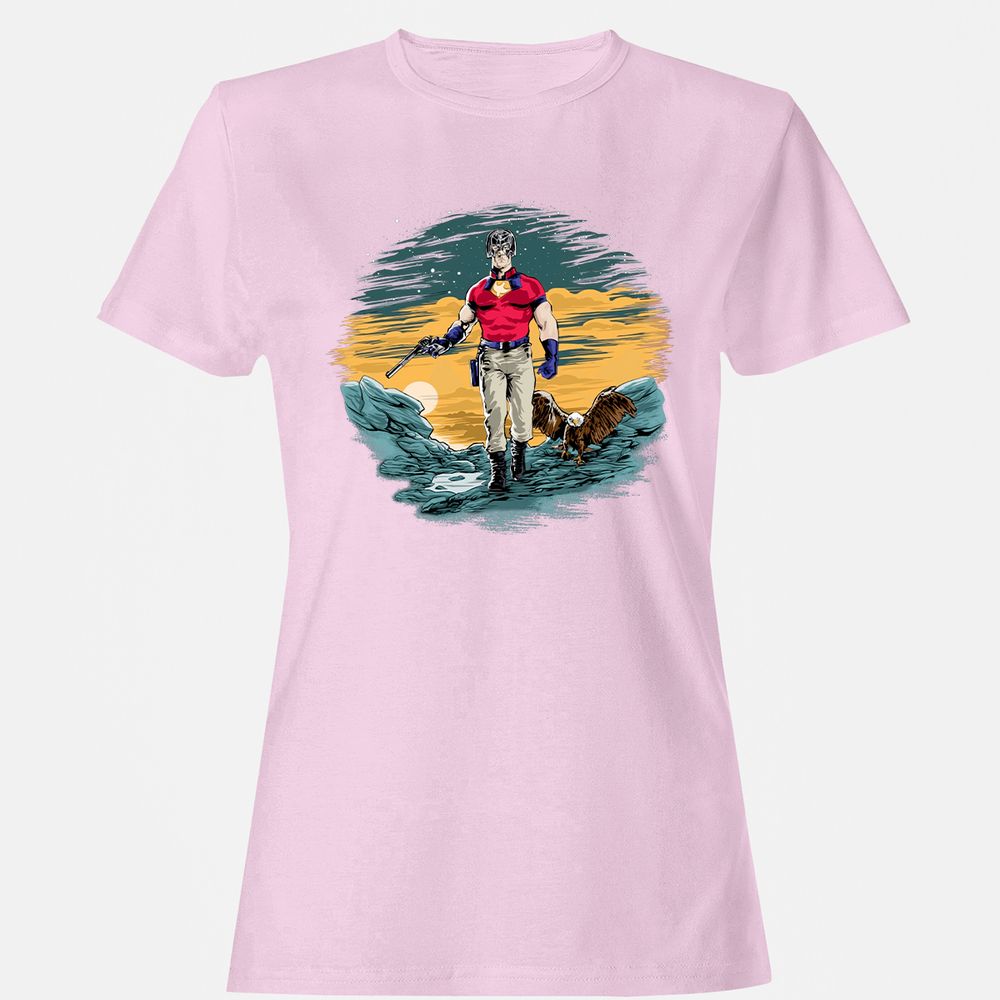 Women's T-Shirt - W5YF5VTA - Light Pink - 9