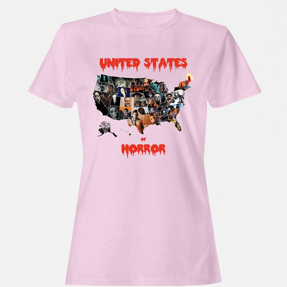 Women's T-Shirt - 76CAJTHA - Light Pink - 9