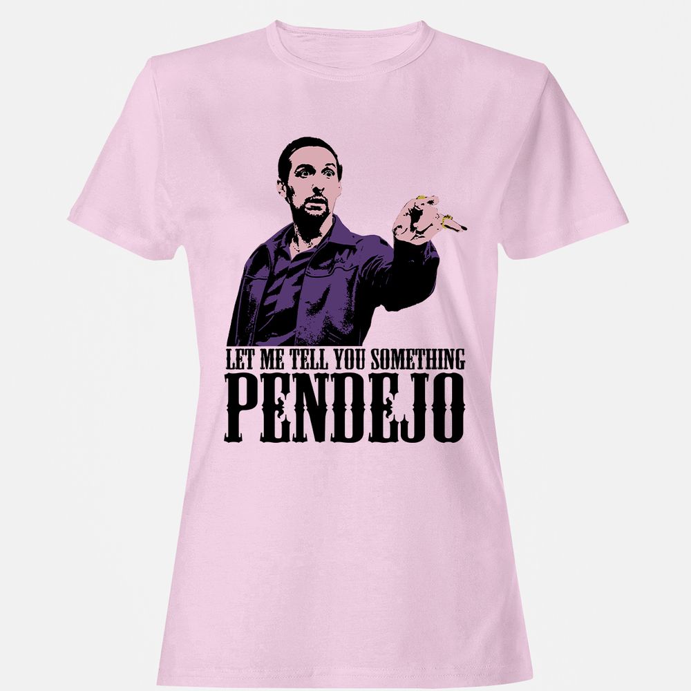 Women's T-Shirt - QYXD1KBX - Light Pink - 9