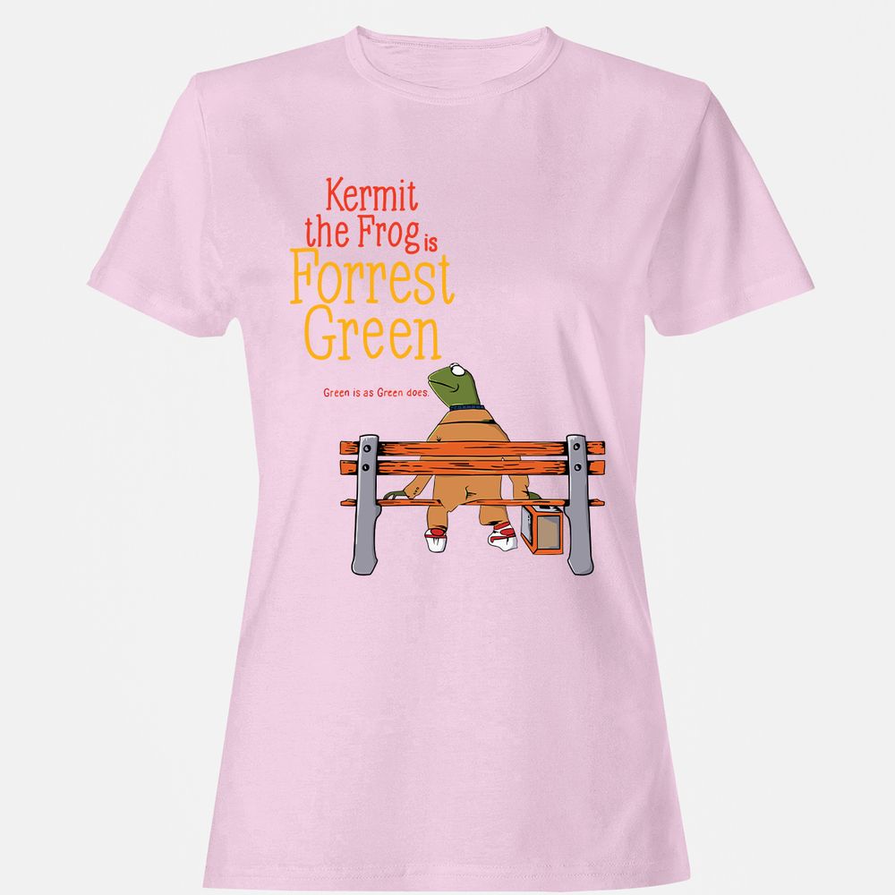 The frog forrest green - Light Pink - 9