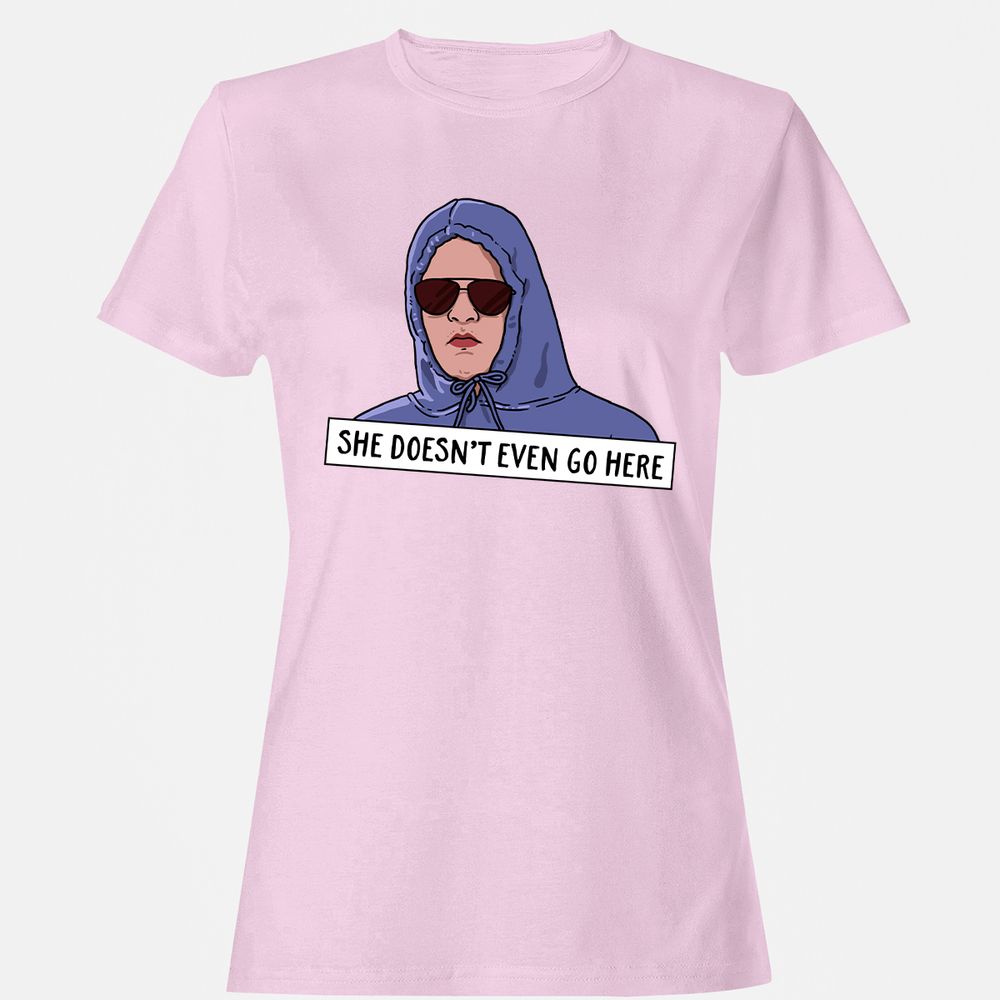 Women's T-Shirt - ZAU2BFW6 - Light Pink - 9