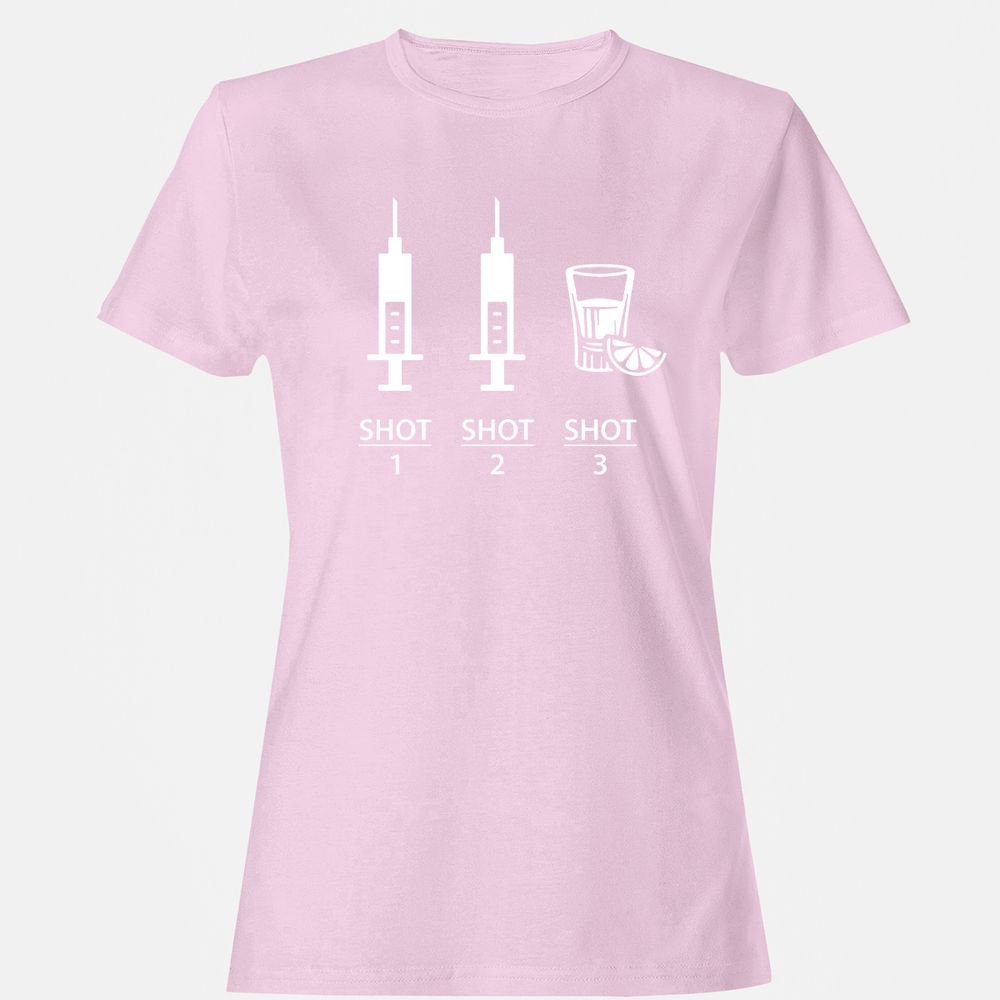 Women's T-Shirt - MXQSQJR2 - Light Pink - 9