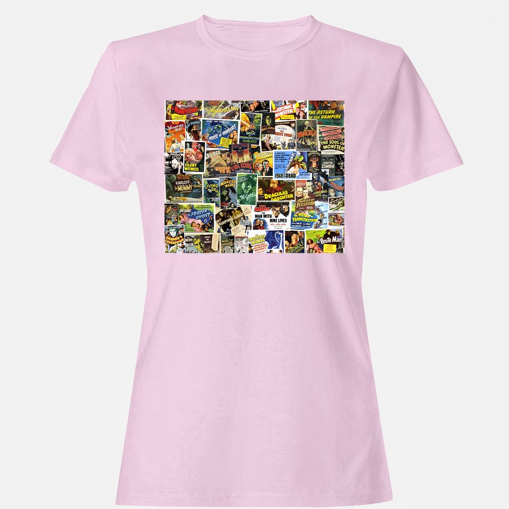 Women's T-Shirt - WDFWDUAQ - Light Pink - 9