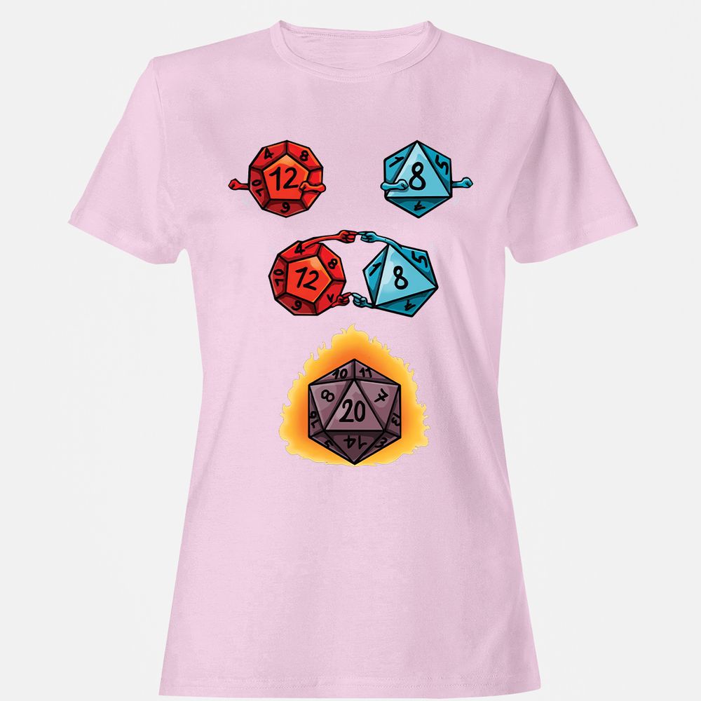 Women's T-Shirt - BS7XQ86N - Light Pink - 9