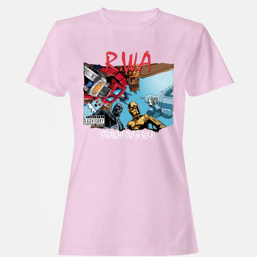Women's T-Shirt - 9HFRHQR4 - Light Pink - 9
