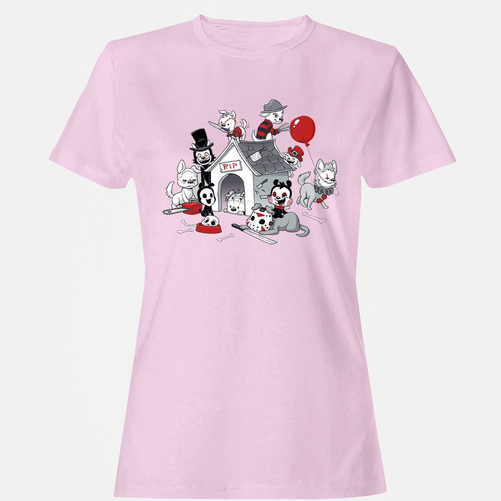 Women's T-Shirt - VL1QESMF - Light Pink - 9