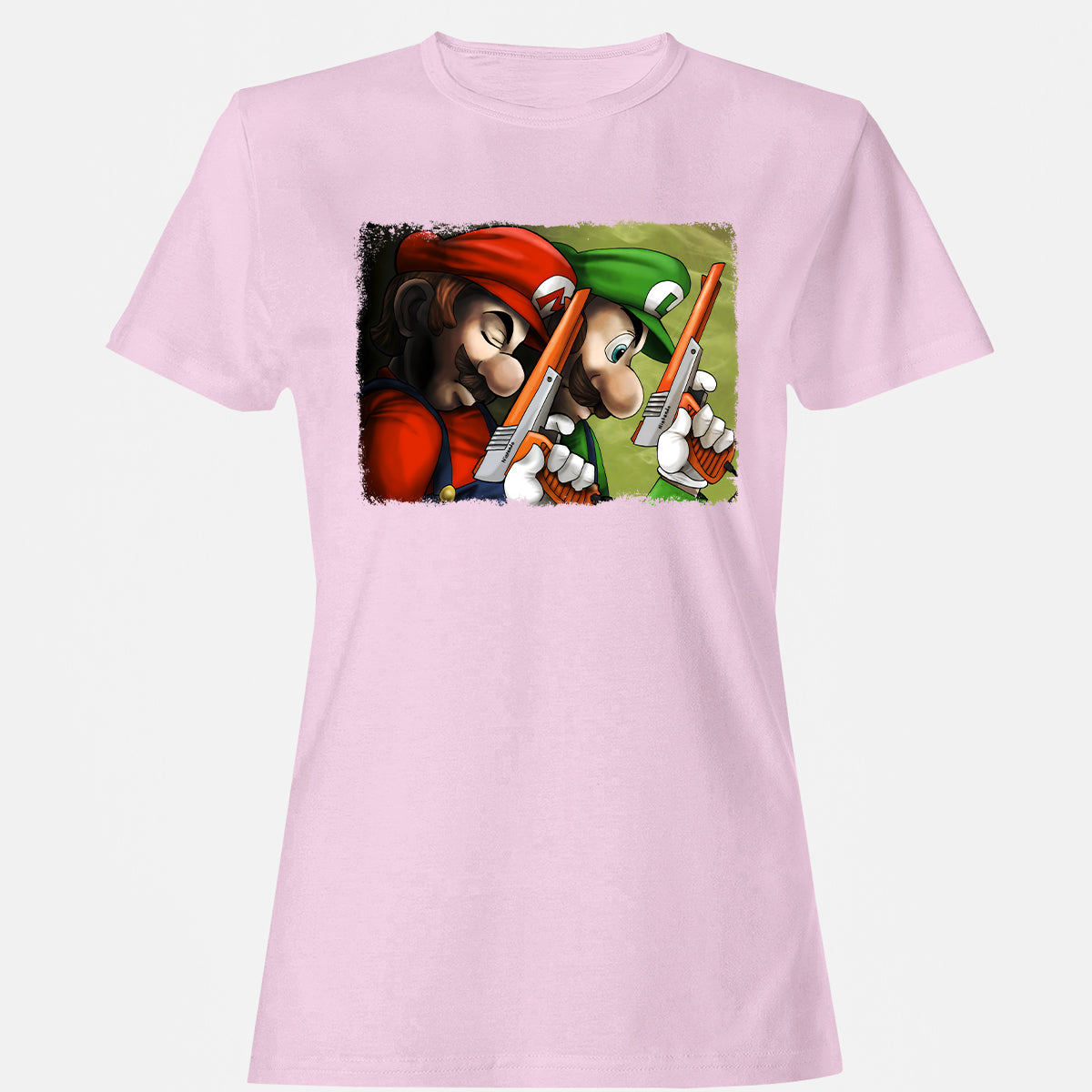 Women's T-Shirt - 4U3S79ZK - Light Pink - 9