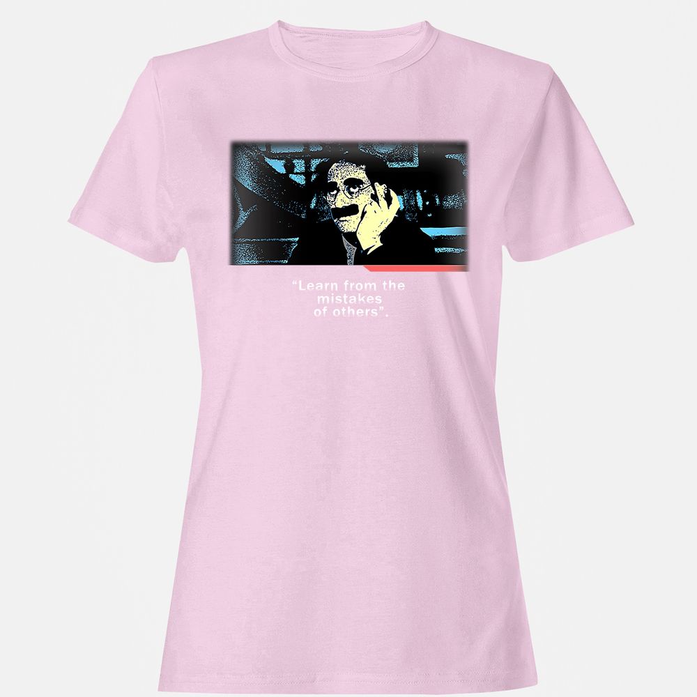 Women's T-Shirt - Q7JYAJTL - Light Pink - 9