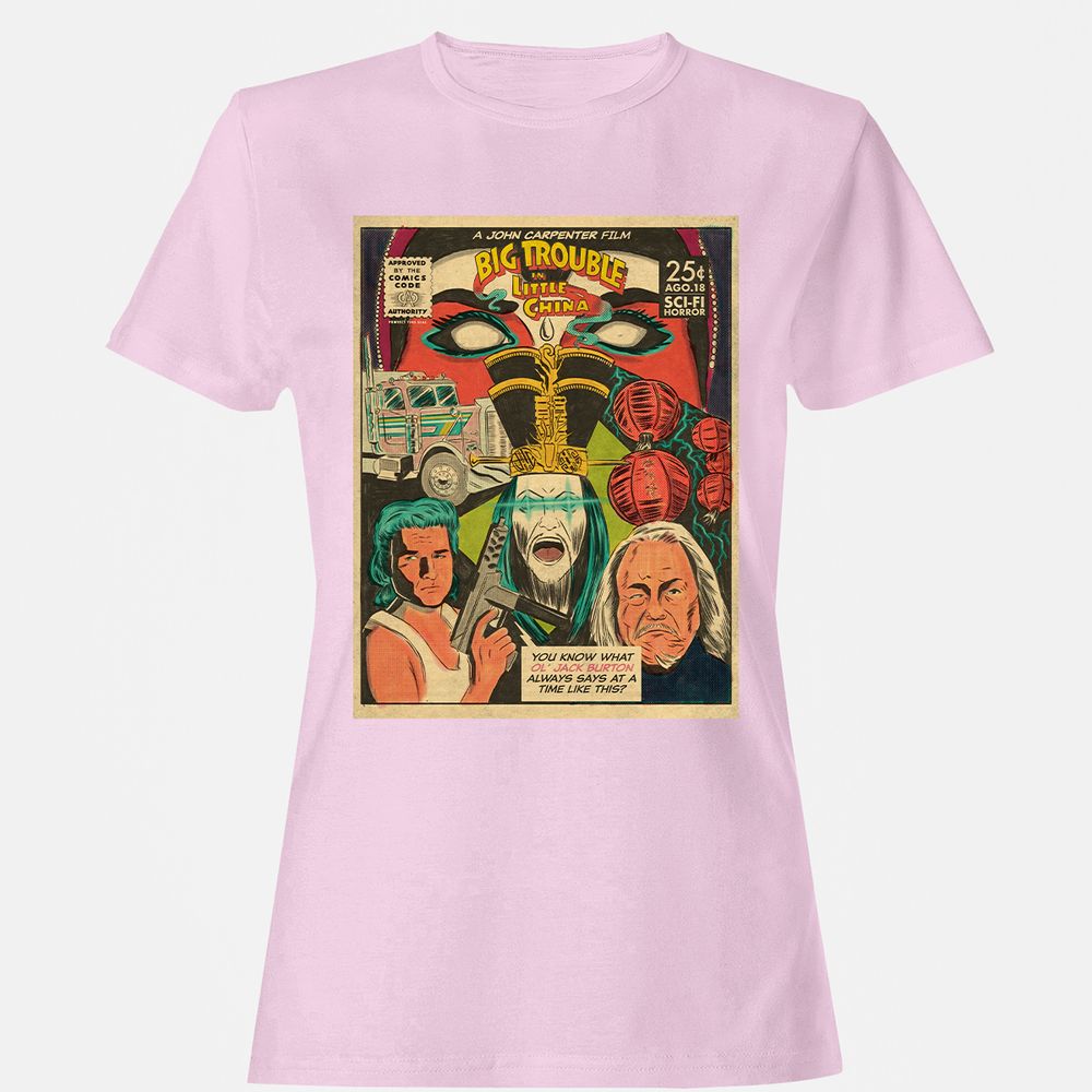 Women's T-Shirt - CTGU2KLP - Light Pink - 9