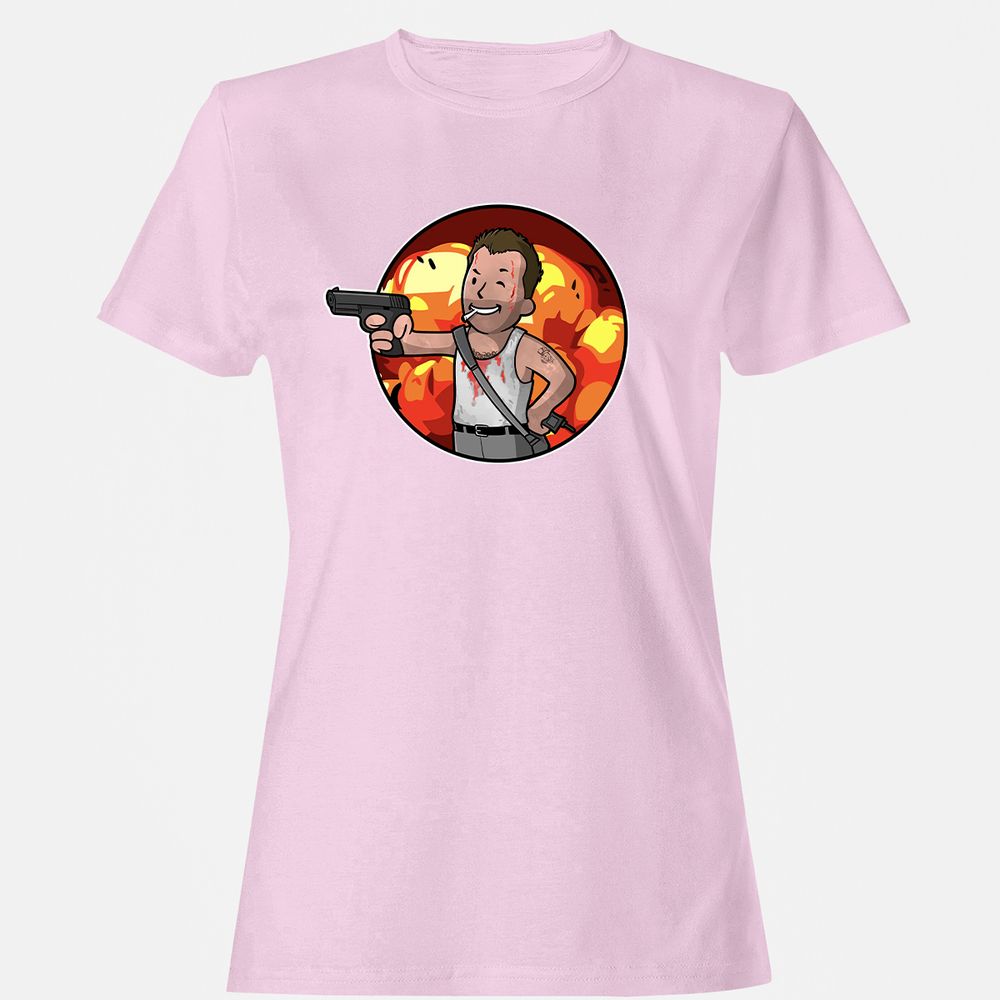 Women's T-Shirt - VV98VKRG - Light Pink - 9