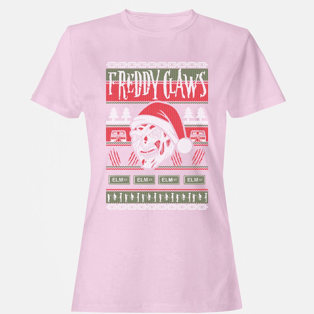 Women's T-Shirt - HJC5TM9N - Light Pink - 9