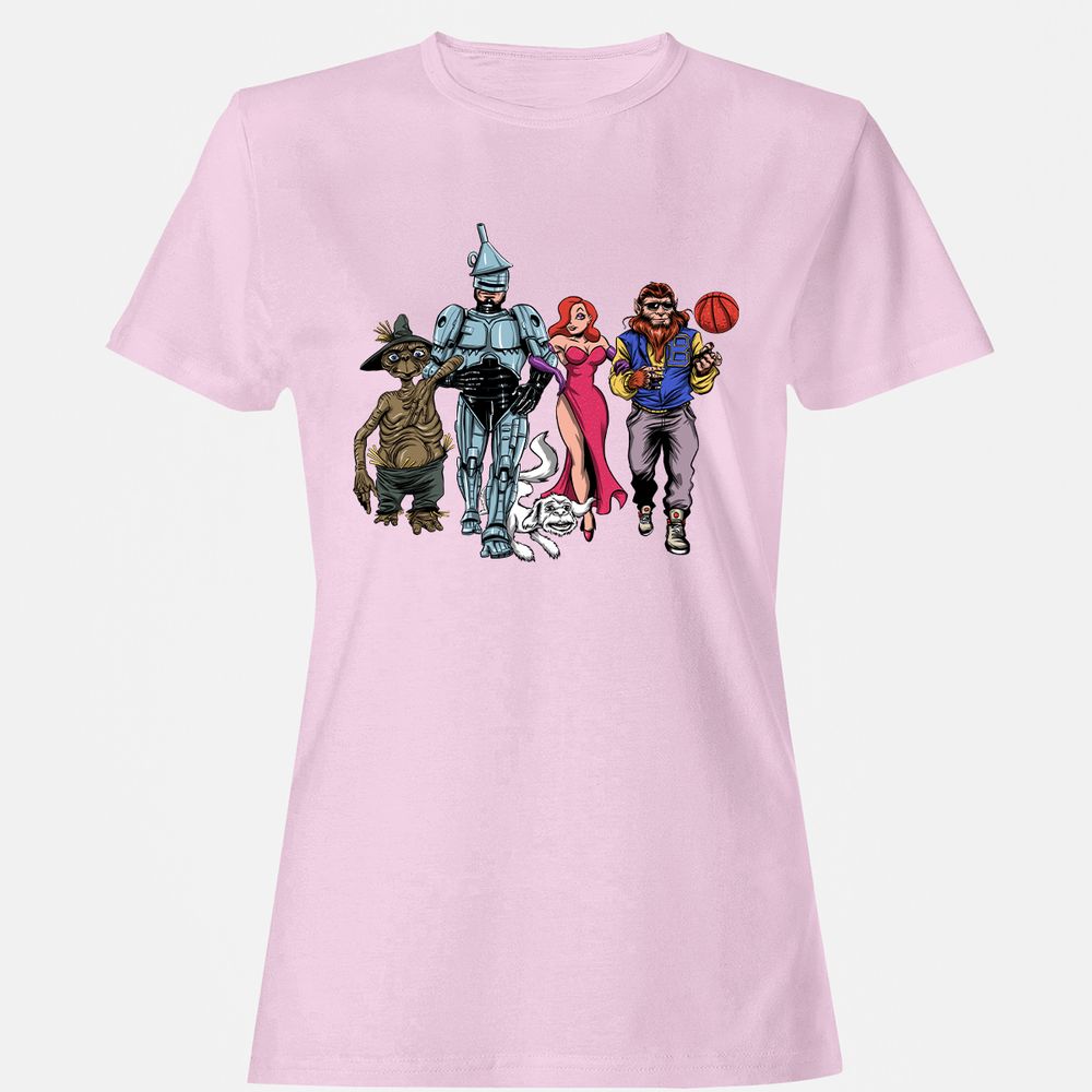 Women's T-Shirt - 6HS9C8U5 - Light Pink - 9